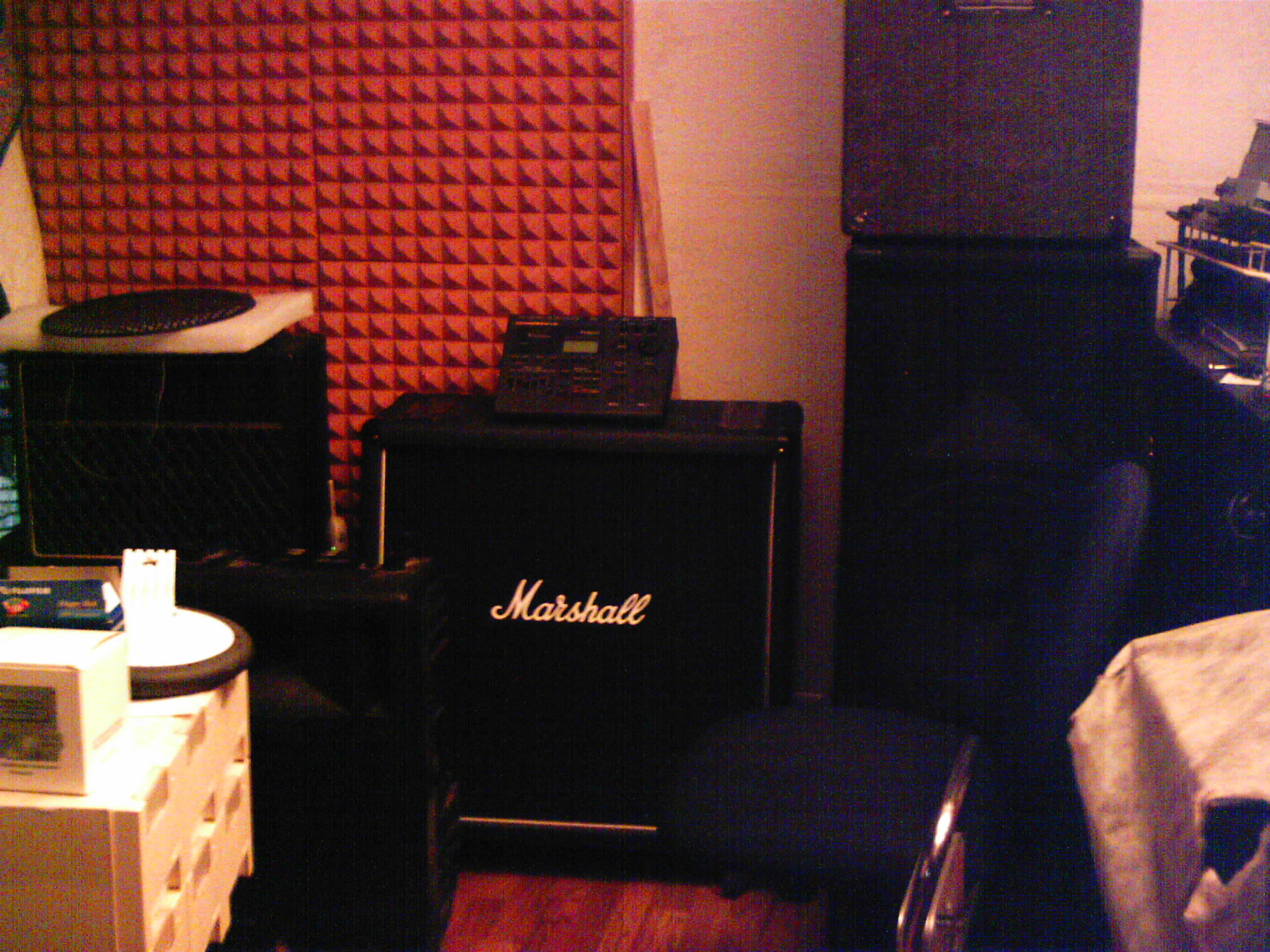 Marshall 1960A with TD10 on Top